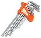 Набор ключей Patriot SKT-9L, TORX, длинные, T10-T50, CRV, 9 шт Патриот
