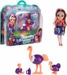 Кукла 1 Toy Лесные Феи со страусами, 16 см (Т24023)