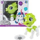 Интерактивная игрушка 1 Toy Robo Pets Динозавр Трицератопс на ИК управлении, со звуковыми световыми и эффектами движения Т21565