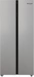 Холодильник Side by Side Weissgauff WSBS 500 Inverter NoFrost Bru Steel Glass