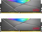 Оперативная память Adata DDR4 16GB (2x8GB) 3200MHz XPG SPECTRIX D50 RGB Grey (AX4U32008G16A-DT50)