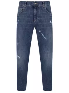 Джинсы Slim Fit хлопковые Dolce & Gabbana
