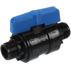 ПНД кран 3/4"-3/4", наружный/наружный, Spektr Спектр