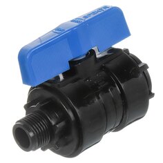 ПНД кран 1/2"-1/2", внутренняя/наружная, Spektr Спектр