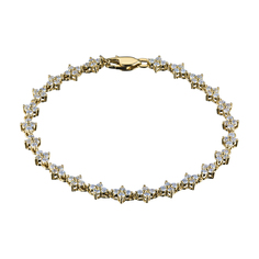 Браслет из желтого золота э0312бр02132900 ЭПЛ Даймонд