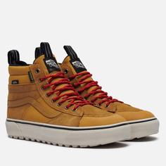 Мужские кеды Vans MTE SK8-Hi Waterproof, цвет коричневый