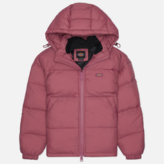 Женский пуховик Dickies Alatna Oversized Puffer, цвет розовый