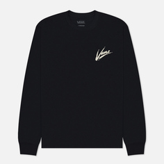 Мужской лонгслив Vans Dettori Loose Fit, цвет чёрный