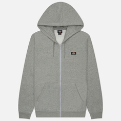 Мужская толстовка Dickies Oakport Zip Hoodie, цвет серый