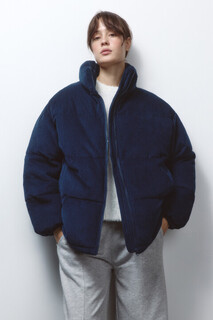 куртка женская Куртка oversize вельветовая с воротником-стойкой Befree