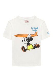 Хлопковая футболка MC2 Saint Barth