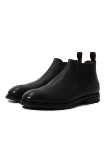 Кожаные челси Justin Santoni