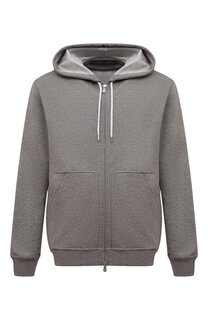 Толстовка из хлопка и кашемира Brunello Cucinelli