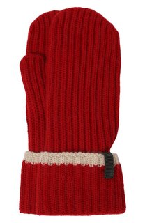 Кашемировые варежки Brunello Cucinelli