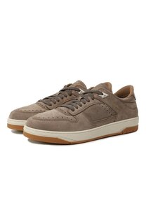 Замшевые кеды Sneak-Air Santoni