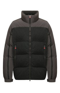 Комбинированный пуховик Kiton