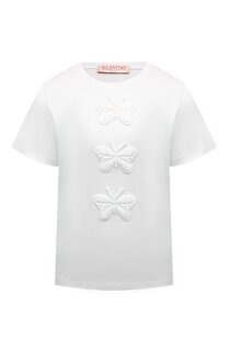 Хлопковая футболка Valentino