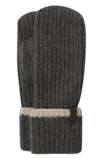 Кашемировые варежки Brunello Cucinelli