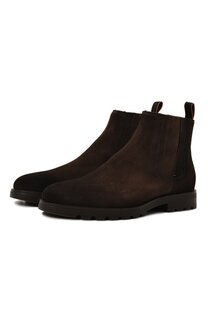 Замшевые челси Detroit Santoni