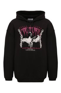 Хлопковое худи Versace Jeans Couture
