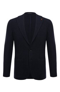 Пиджак из шерсти и хлопка Sartoria Latorre
