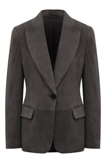 Замшевый жакет Brunello Cucinelli
