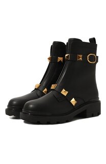 Кожаные ботинки Valentino