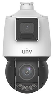 Видеокамера IP UNIVIEW IPC94144SR-X25-F40C сдвоенная скоростная PTZ, 2 x 1/2.7", 4 x 4 Мп КМОП 30 к/с, ИК-подсветка до 30м (обзорная камера)