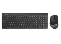 Клавиатура и мышь Wireless A4Tech Fstyler FG2400 Air2 клав: черная, мышь: черная USB slim 2012596