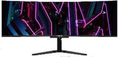 Монитор 49" Acer Predator X49Xbmipphuzx UM.SXXEE.X01 black, TFT, 5120x1440, 240 Hz, 0,03ms, 1000cd/m2, 178°/178°, 1500000:1, HDMI, 2*DP, Type-C, Audio