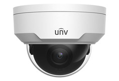 Видеокамера IP UNIVIEW IPC324LE-DSF28K купольная антивандальная, 1/3" 4 Мп КМОП/30 к/с, ИК-подсветка и подсветка до 30м., EasyStar 0.005 Лк/1.6, объек