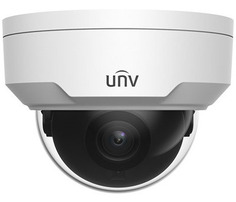 Видеокамера IP UNIVIEW IPC322SB-DF40K-I0-RU купольная антивандальная, 1/2.8" 2 Мп КМОП/30 к/с, ИК-подсветка до 30м., LightHunter 0.001 Лк/1.6, объекти