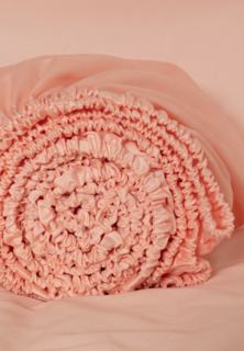 Простыня 2-спальная Soft Box на резинке Туфелька балерины, 160х200 см с бортом 30 см