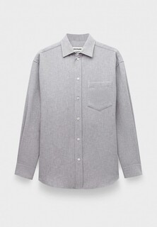 Рубашка Darkpark anne - tailored shirt light grey