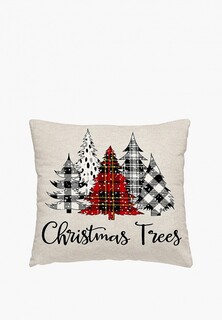 Подушка декоративная Унисон 40х40 Christmas trees