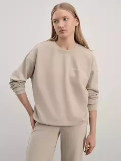 Базовый свитшот из хлопка Zarina