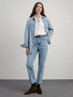 Джинсы mom fit с высокой посадкой Zarina