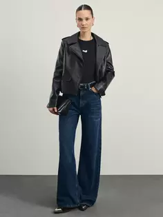 Базовый лонгслив из эластичной ткани Zarina