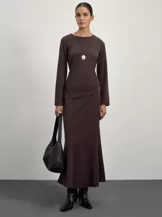 Юбка годе из хлопка Zarina