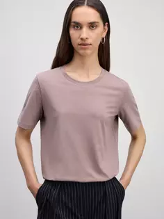 Базовая футболка из хлопка Zarina