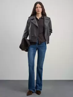 Джинсы bootcut с высокой посадкой Zarina