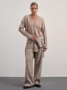 Прямые вязаные брюки из вискозы Zarina