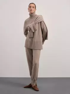 Вязаные джоггеры из вискозы Zarina