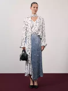 Юбка годе из 100% вискозы Zarina