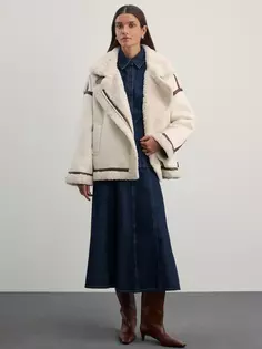 Дубленка с подкладкой из искусственного меха Zarina