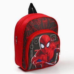 Рюкзак детский с карманом, человек паук, 23*19*9см Marvel