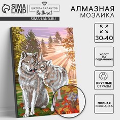 Алмазная мозаика с полным заполнением на подрамнике Школа талантов