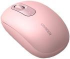 Беспроводная компьютерная мышь Ugreen MU105 (90686) 2.4G Wireless Mouse, вишнево-розовый
