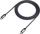 Кабель Satechi USB-C to USB-C, серый космос (ST-TCC2MM)