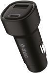 Автомобильное зарядное устройство Ttec SmartCharger Duo 3.1A Car Charger USB-C+USB-A, черный (2CKS35S)